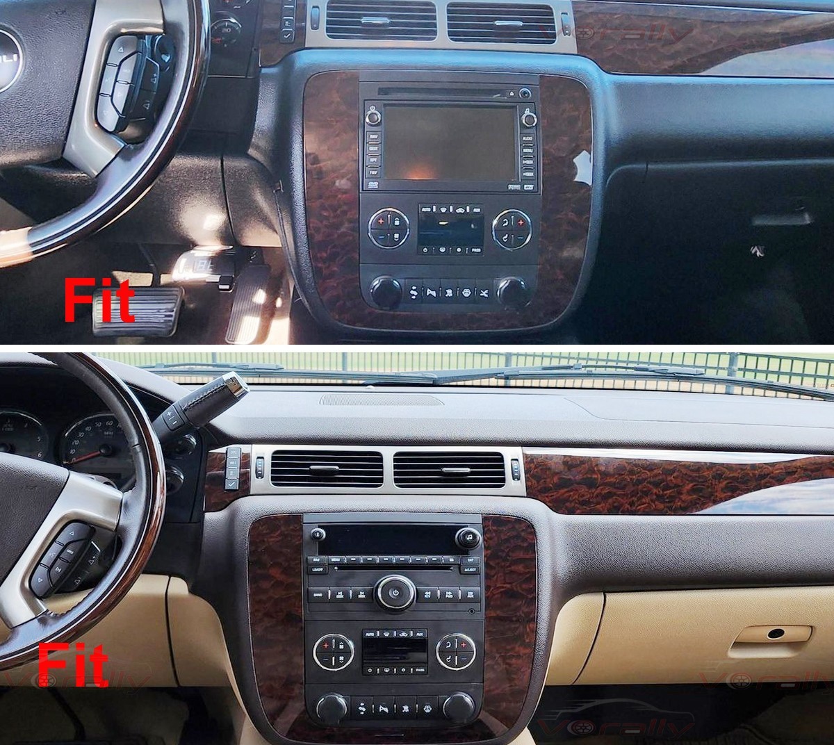 9.7'' For GMC Yukon Denali 2007-2014 Radio GPS With CarPlay Android Auto