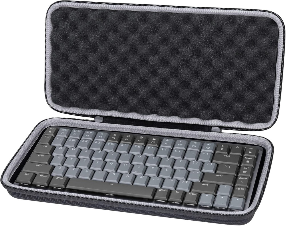 co2CREA Hard Case Compatible with for MX Mechanical Mini Keyboard, Black