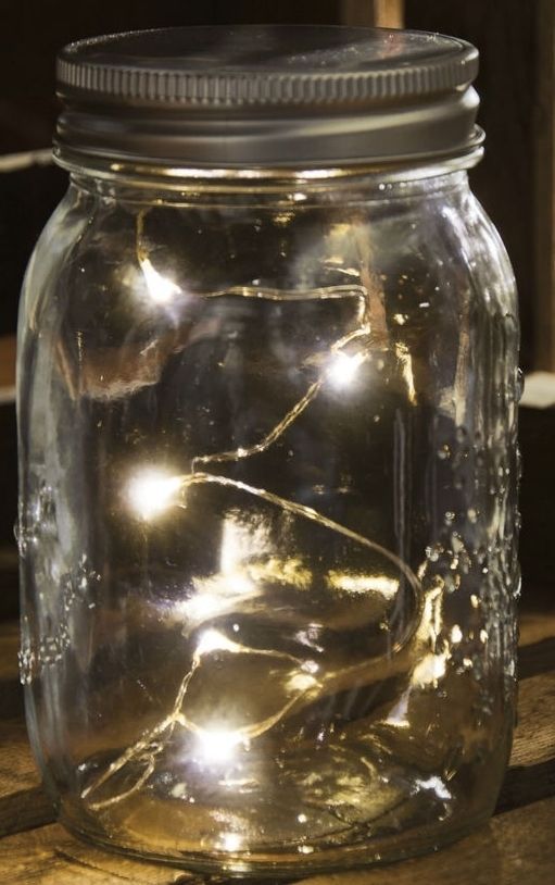Lid lights with Jar - Battery Operated