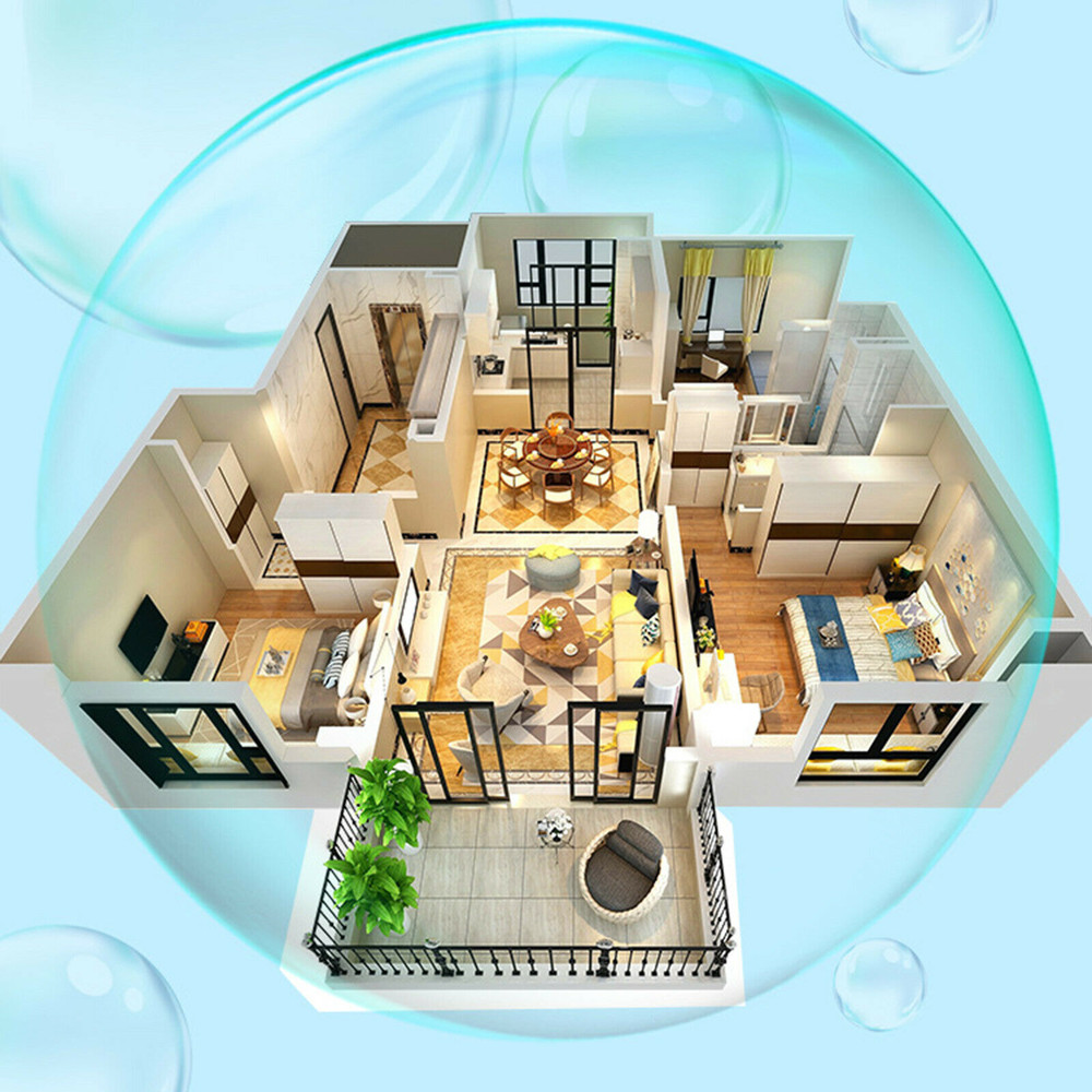 HVAC Commercial / Home Diffuser LCD PCB Programmable Scenting 3500-7500sf