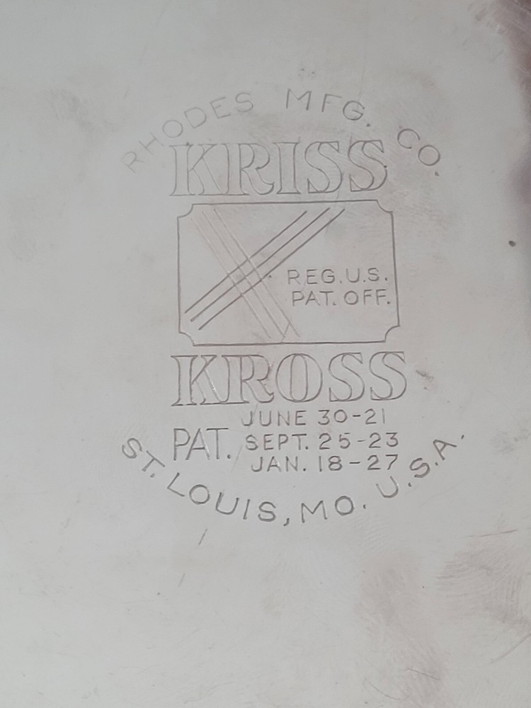 Vintage Kriss Kross Stropper Razor Blade Sharpener ~