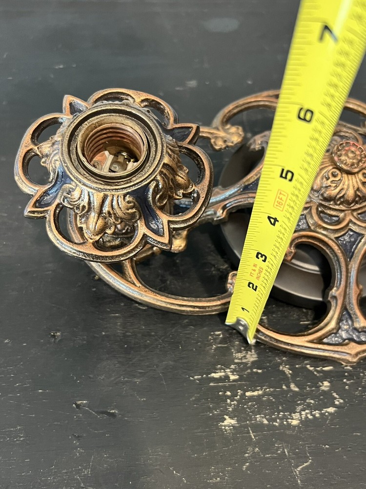 Flush Mount Double Socket Rewired Beautiful Nice 82C