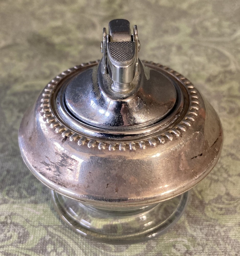 Wallace Sterling & Glass Lighter