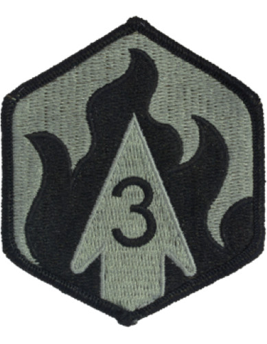 US ARMY 3RD CHEMICAL BRIGADE PATCH ACU CAMO UNIFORM