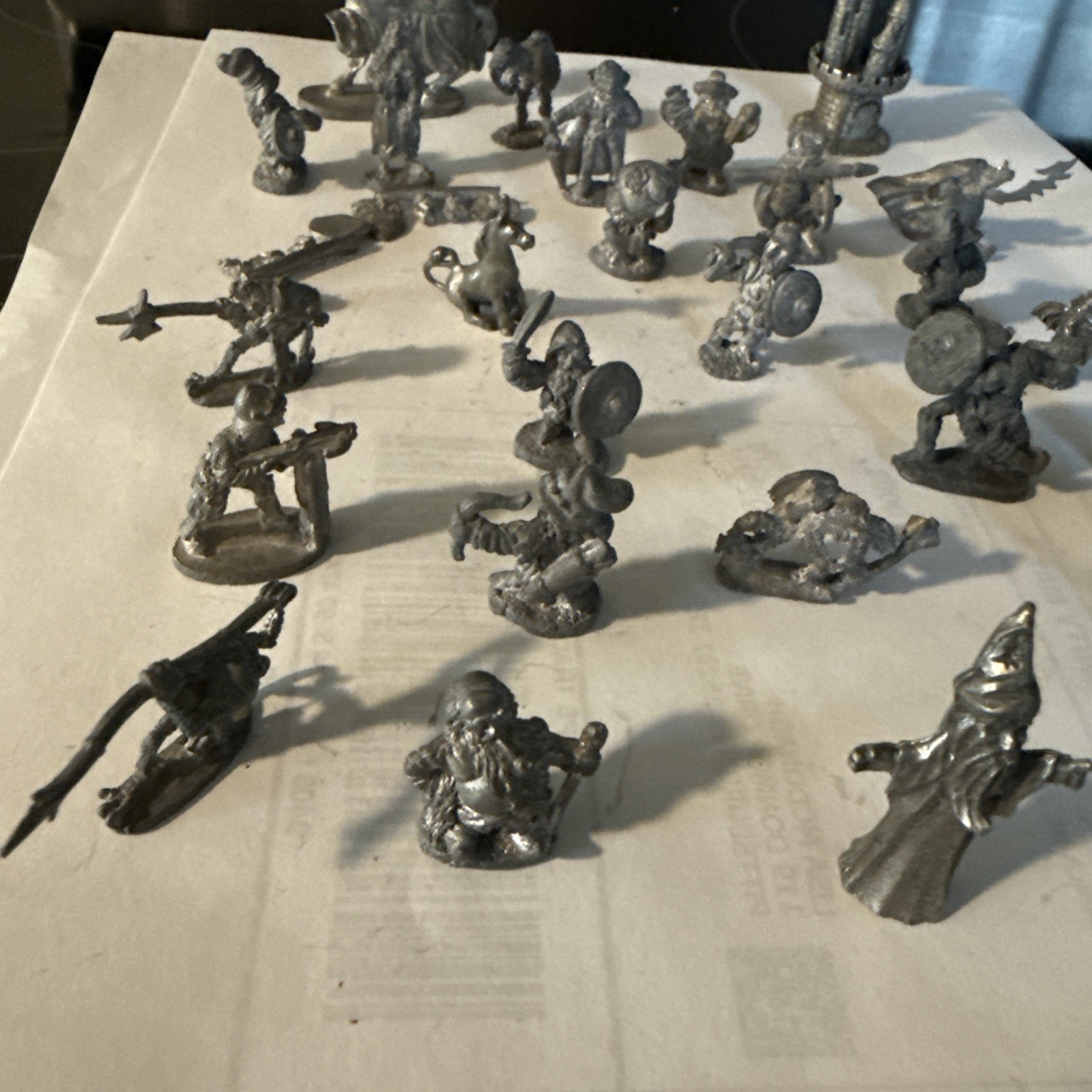 Vtg Mid Century Metal Miniatures 1980s 27•