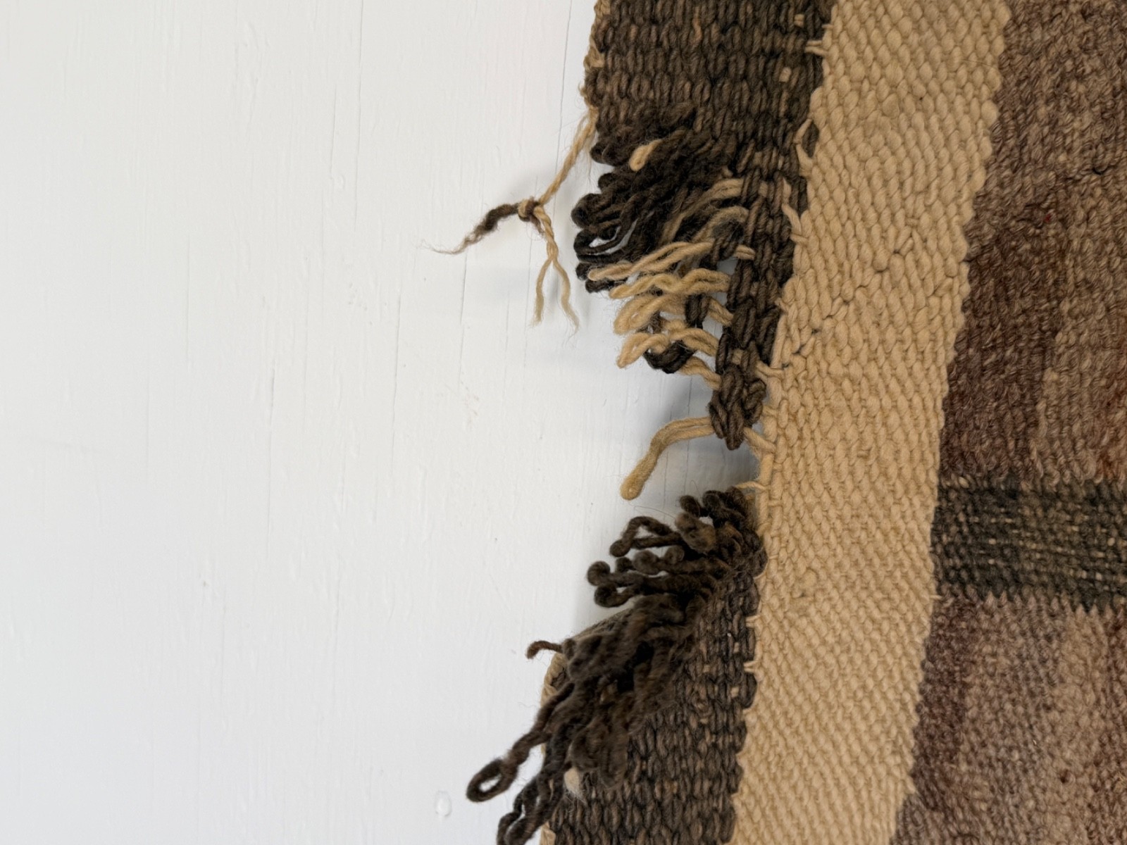 Antique Dazzler Navajo Rug Native American Indian Ganado 53x26" Vintage