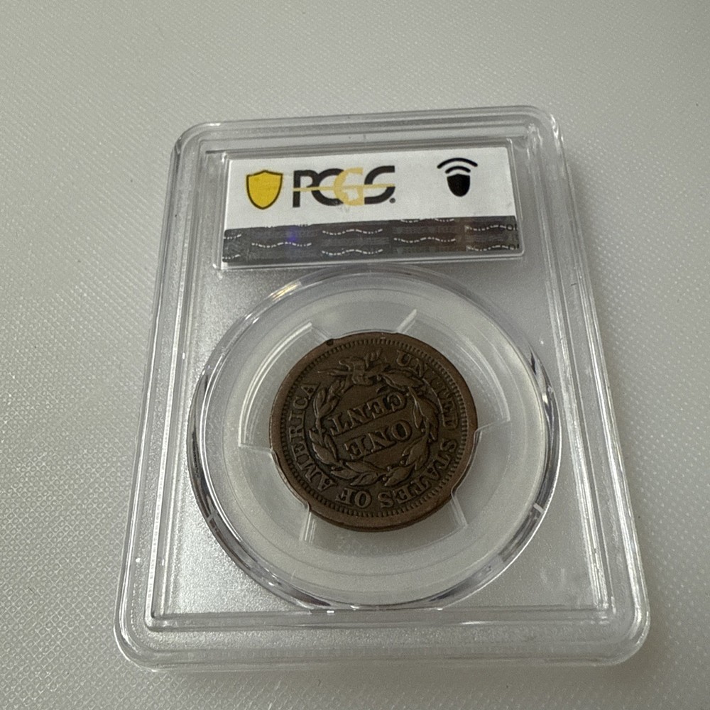 1852 PCGS VF30 Large Cent