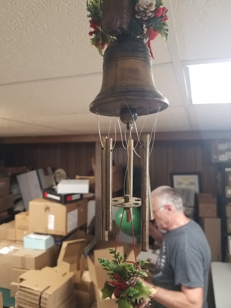 Plastic Liberty Bell Wind Chime (V)