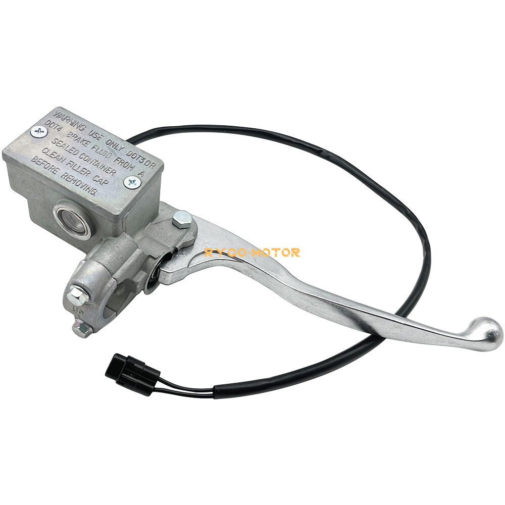 Front Right Brake Master Cylinder W/Brake Switch for Yamaha Banshee 350 YFZ350
