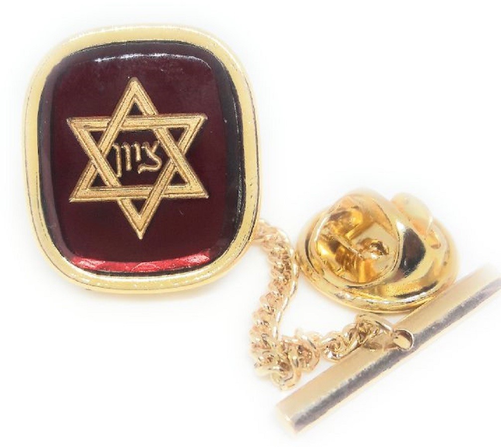 STAR OF DAVID TIE TACK / LAPEL PIN