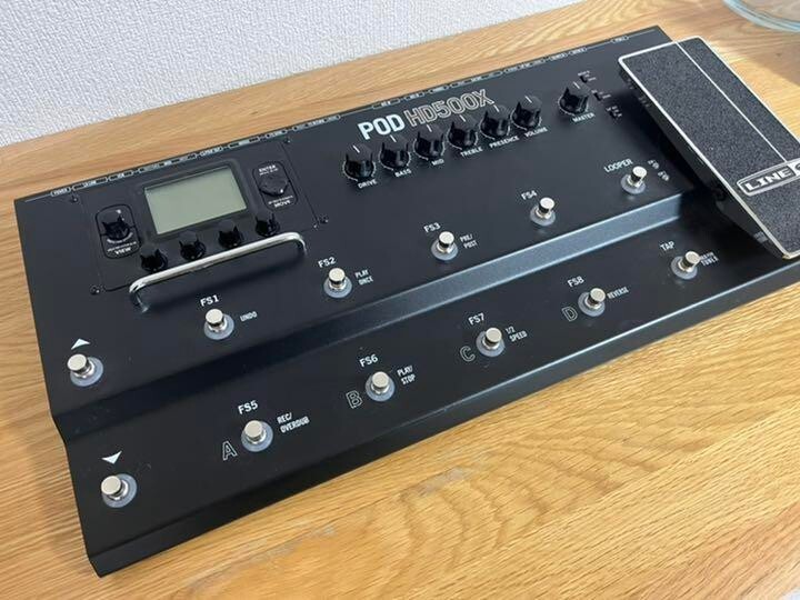Line 6 POD HD500x Multi-Effects Guitar Effect Pedal Tested