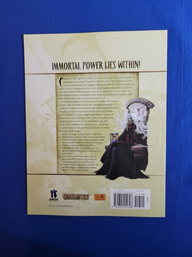 Gods and Magic - Pathfinder Chronicles