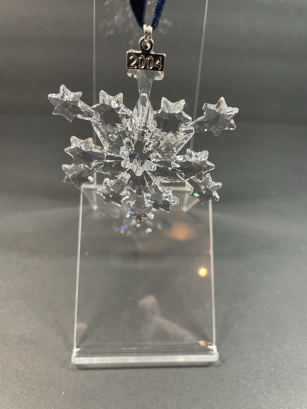 Swarovski Crystal 2004 Large Annual Edition Christmas Holiday Ornament 631562