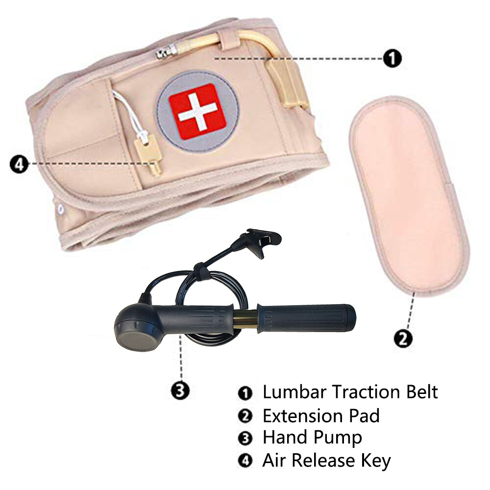 Spine Decompression Back Belt Lumbar Support for Lower Back Pain Relief