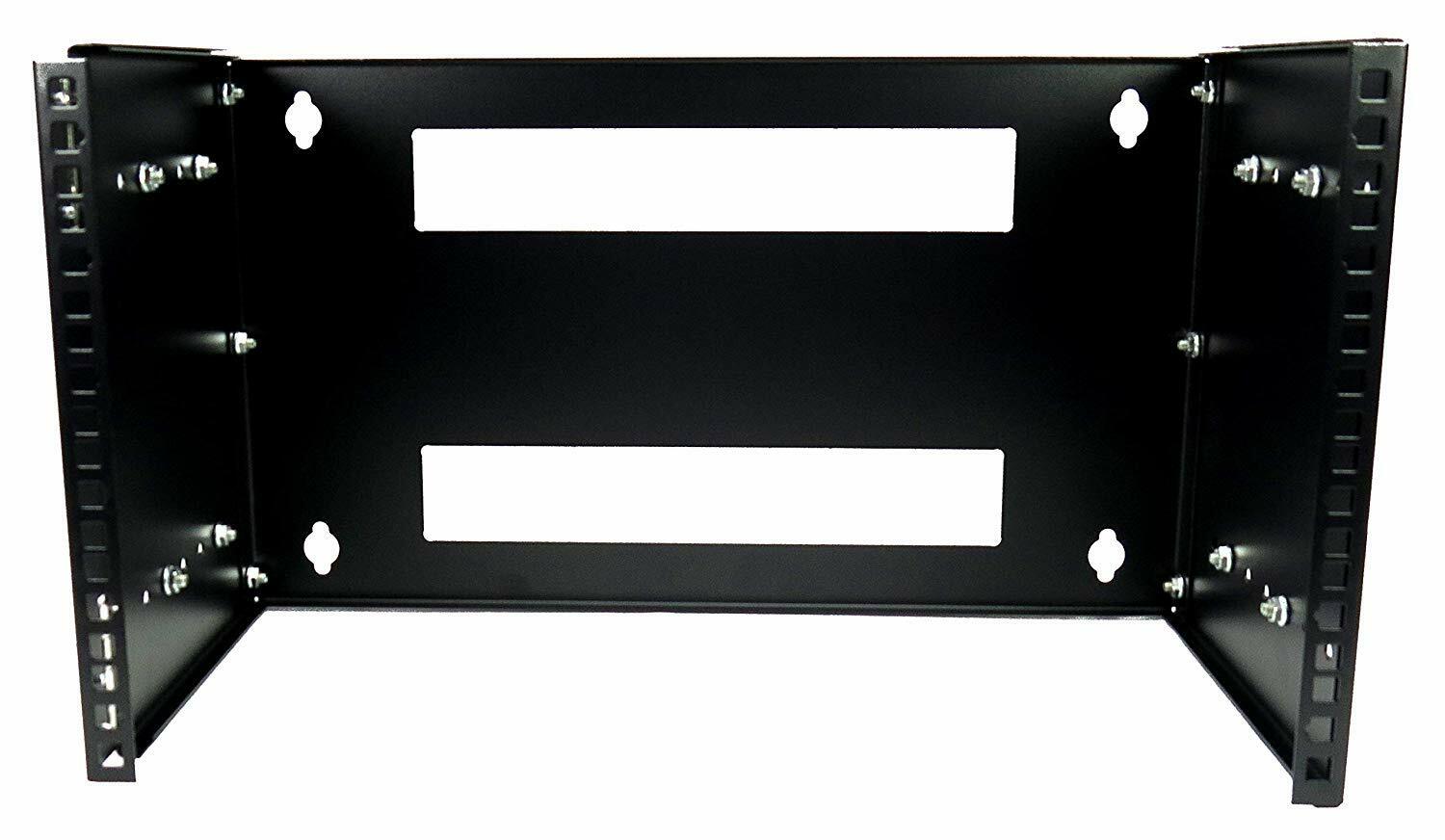 CNAweb 6U 19-Inch Hinged Extendable Wall Mount Bracket Network Equipment Rack