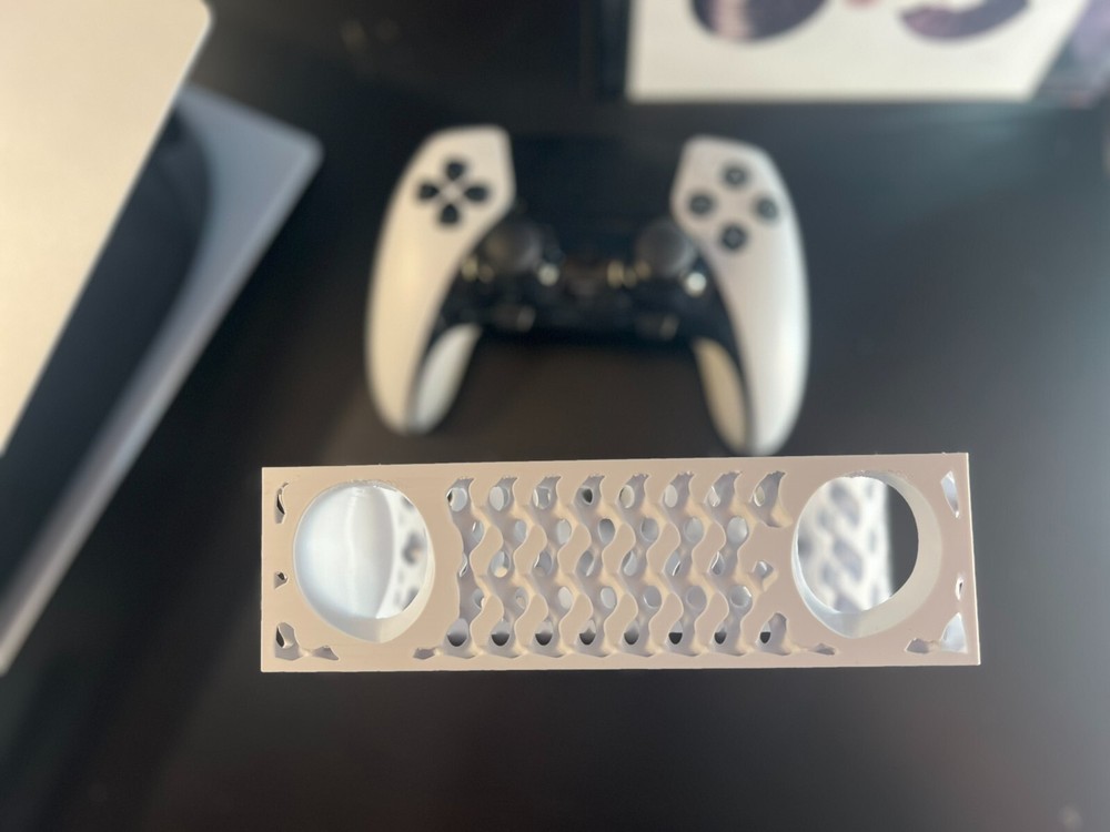 PS5 DualSense Edge Controller Stand – 3D Printed Display Holder - "5" Theme, PLA