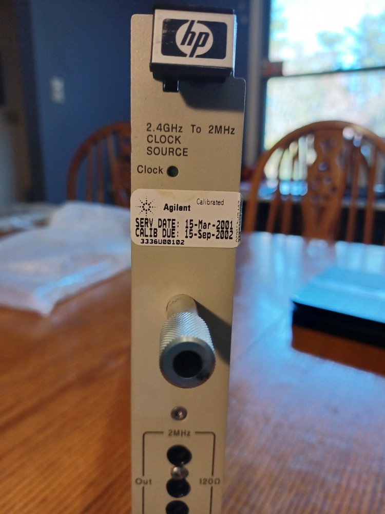 HP Agilent/Keysight E1679Z 2.4 GHz-2MHz Clock Source VXI Plug-In Module Unit
