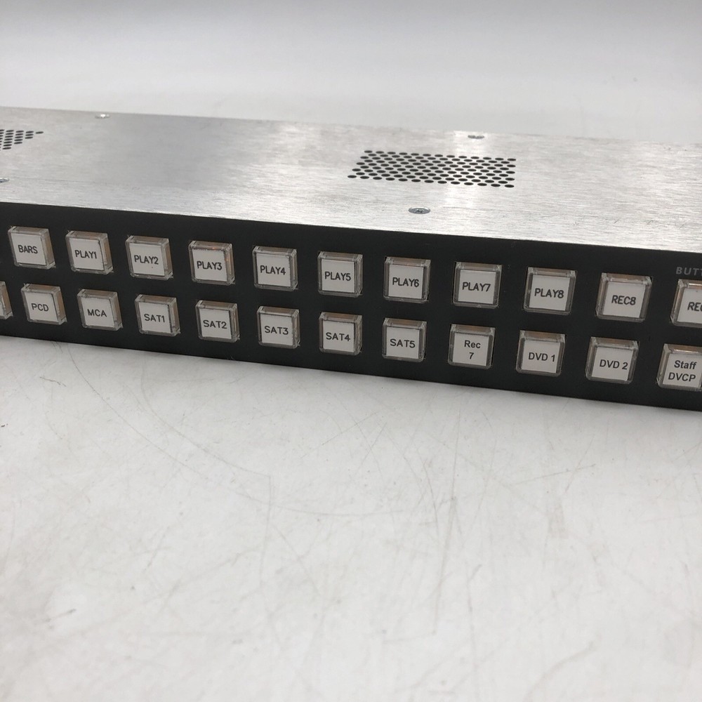 USED Grass Valley - Encore BPS Control Panel POWERS ON AS IS READ A