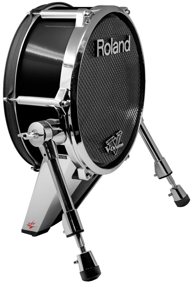 Wrap for Roland vDrum Shell KD140 Solids Collection Black