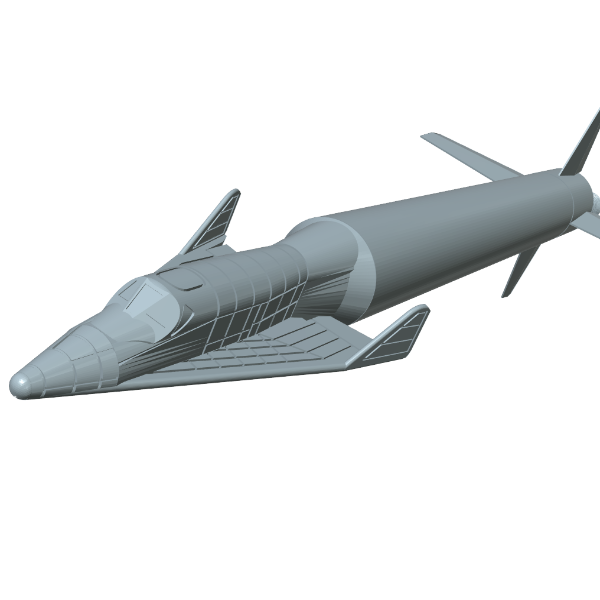 Dyna-Soar Titan II Builders Kit 1/73rd Scale