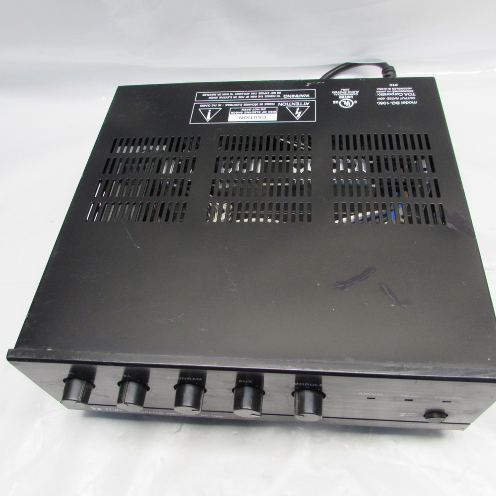 TOA Integrated Amplifier BG-1060