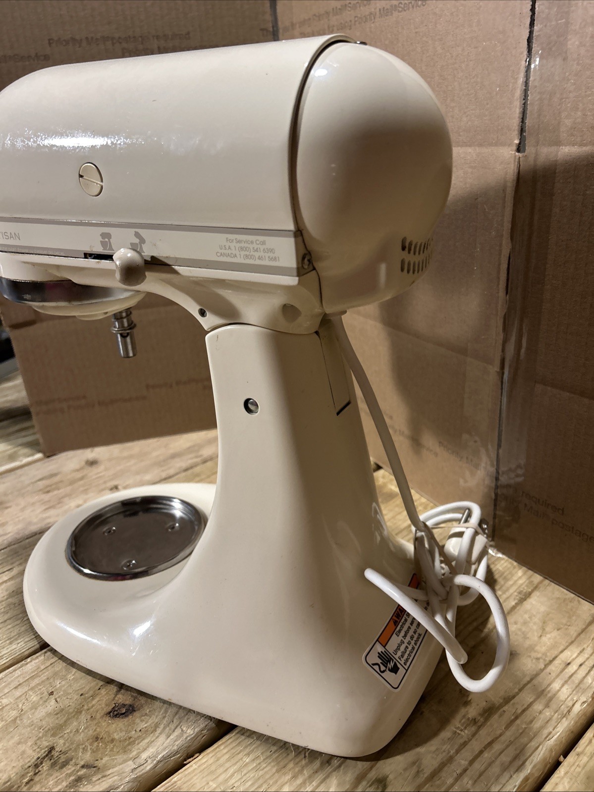 KitchenAid Artisan KSM150PSAC 5 qt Stand Mixer Almond Cream tested