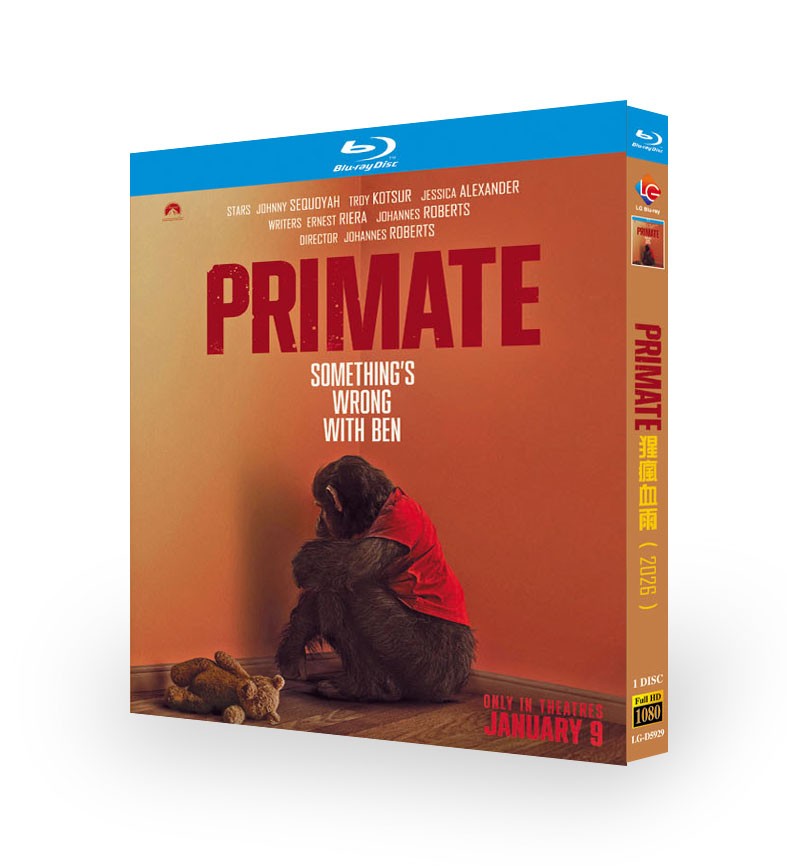 Primate (2025) 1-Disc  New Sealed Box Set