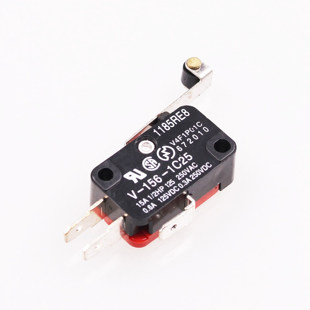 5PCS Micro Switch Spdt Hinge Roller Lever 15A V-156-1C25 Limit Switch Standard $