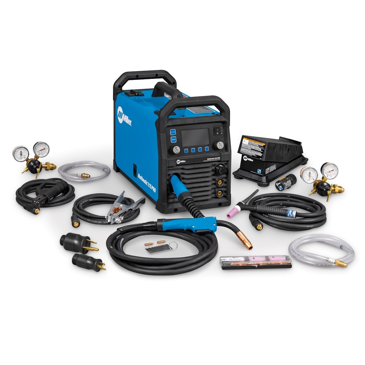 Miller Multimatic 215 PRO Multiprocess Welder w/TIG Kit (951000213)