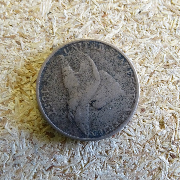 1857 Flying Eagle Cent / FedEx FS / 29122_fe_1