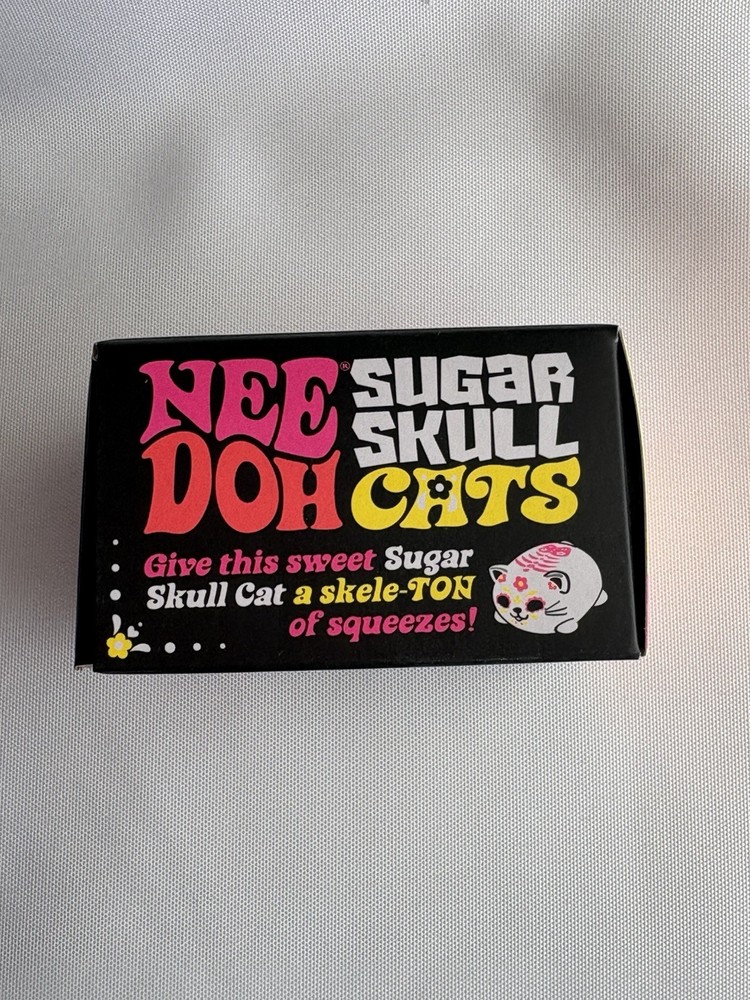 Viral Nee Doh Sugar Skull Cat