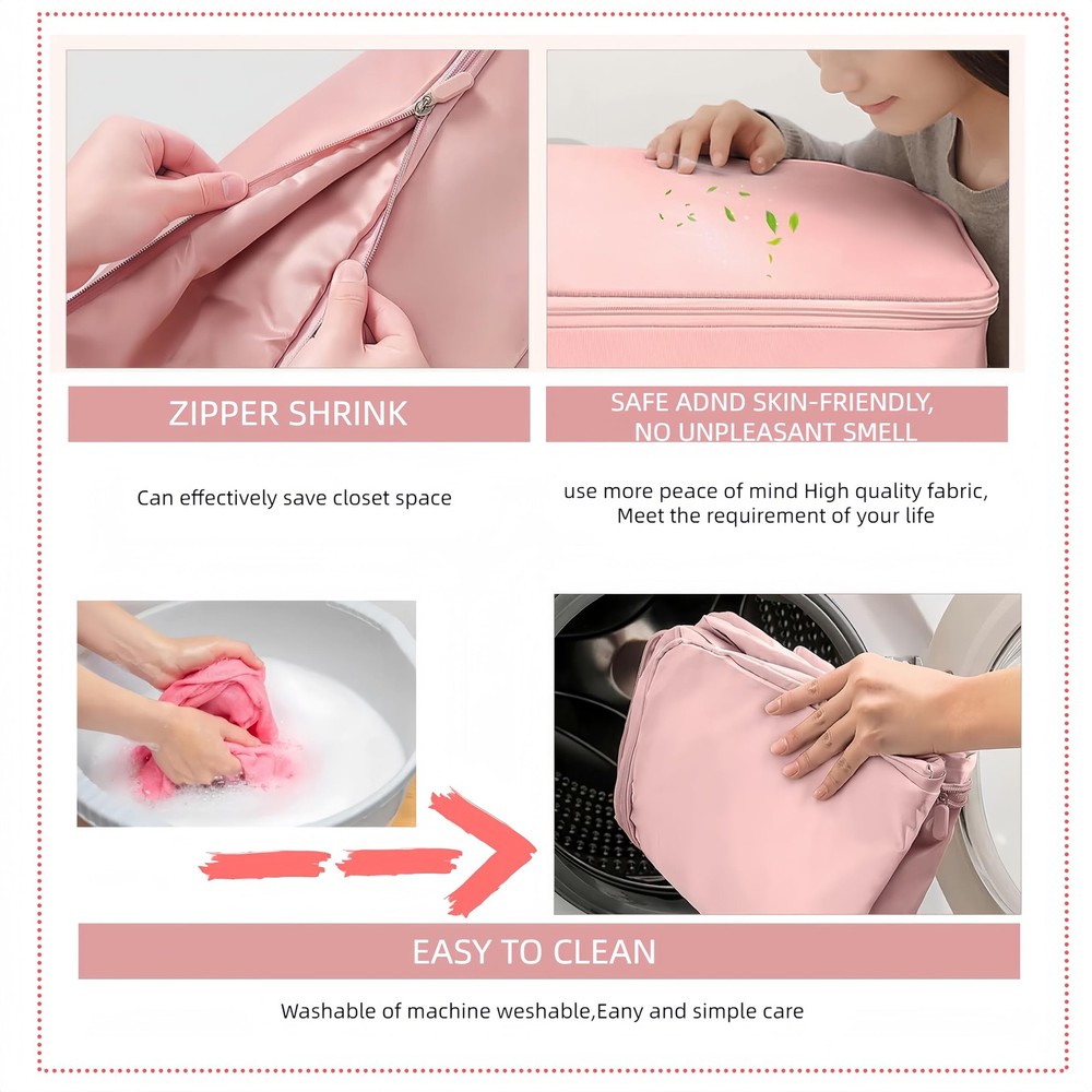 Super Space Saving Automatic Compression Storage Bag, Heavy Duty Moving Bag -...