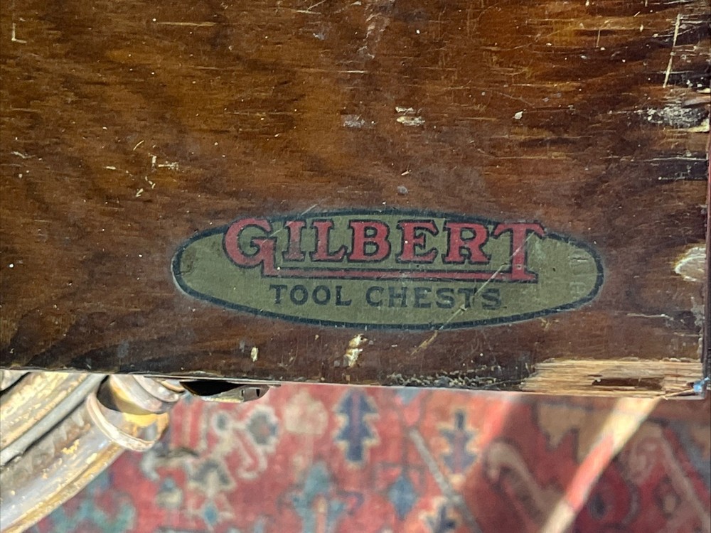 Old Gilbert 100 Yr Old Tool Box & Tools Rendezvous , Civil War Reenactments￼￼