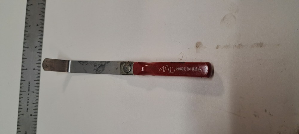 mac tools feeler guage red handle 030, .762mm