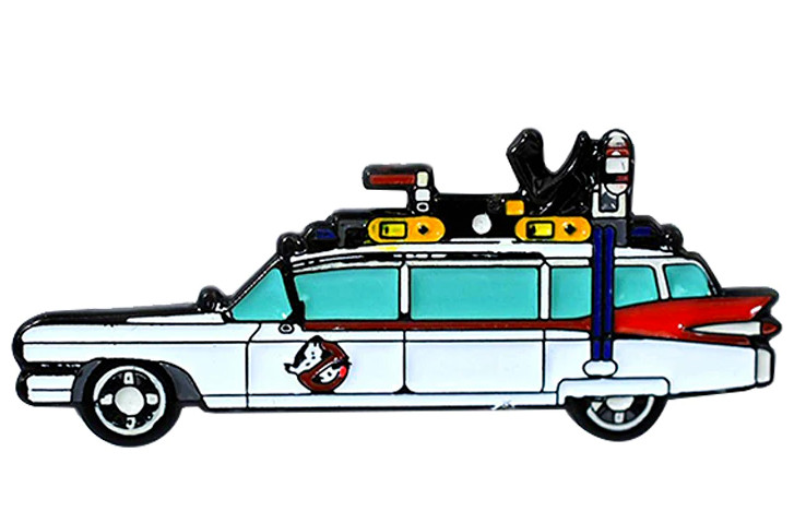 GHOSTBUSTERS ECTO Metal/Enamel 1.5" Pin