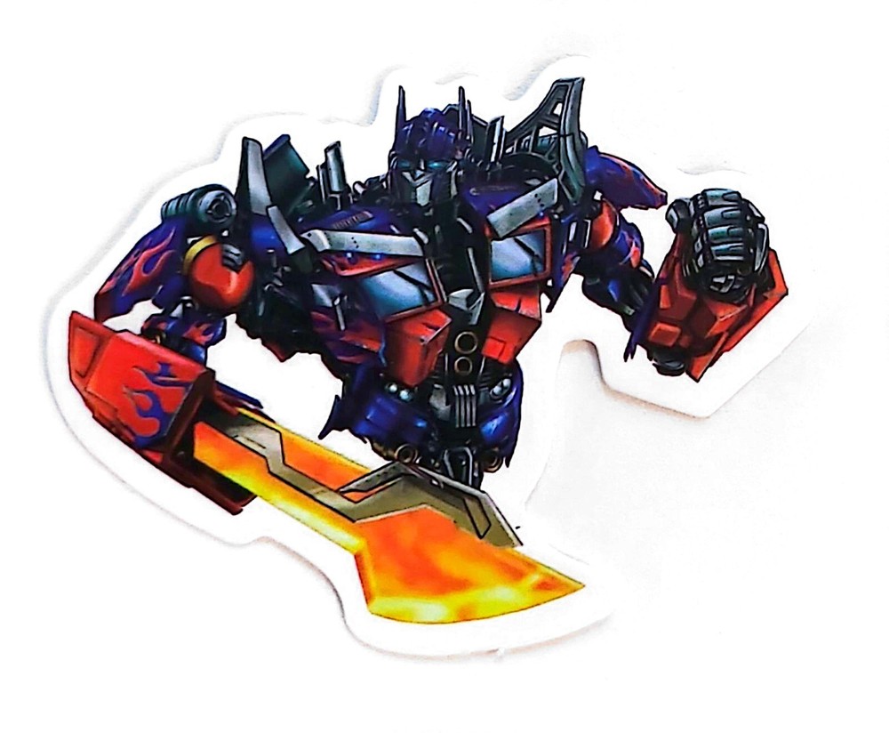 Transformers Optimus Prime Water Resistant Sticker