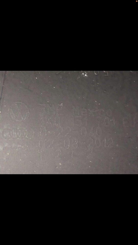 2013 VW GOLF TDI DPF AN CAT FILTER ELEMENTS