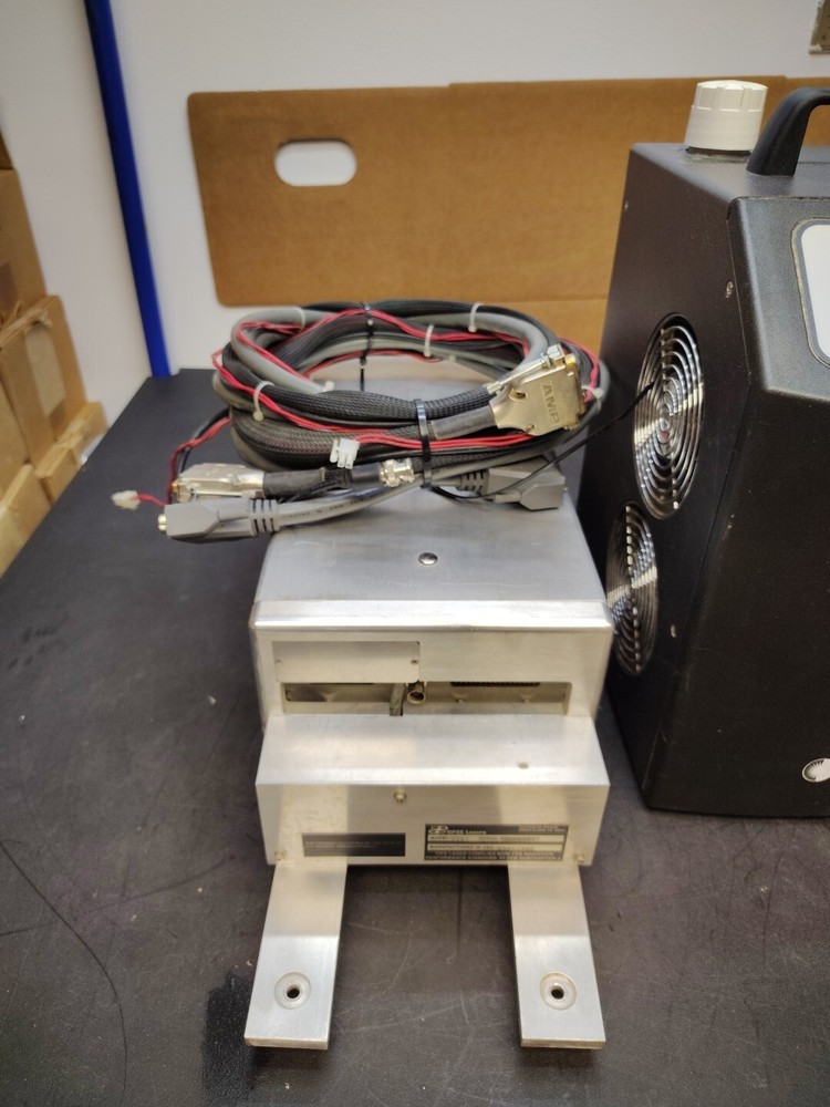 DPSS Lasers Model 3501 Laser Head With Thermotek Solid St. Recirculating Chiller