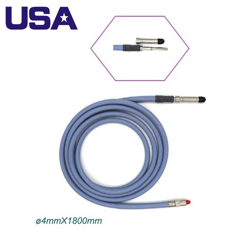 Fiber Optic Cable for Endoscopy Cold LED Light Source 1.8M compatible with Storz