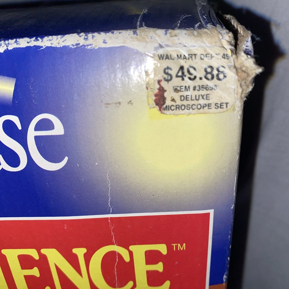 Science tech deluxe microscope 78 Pc Set Inbox Never Opened