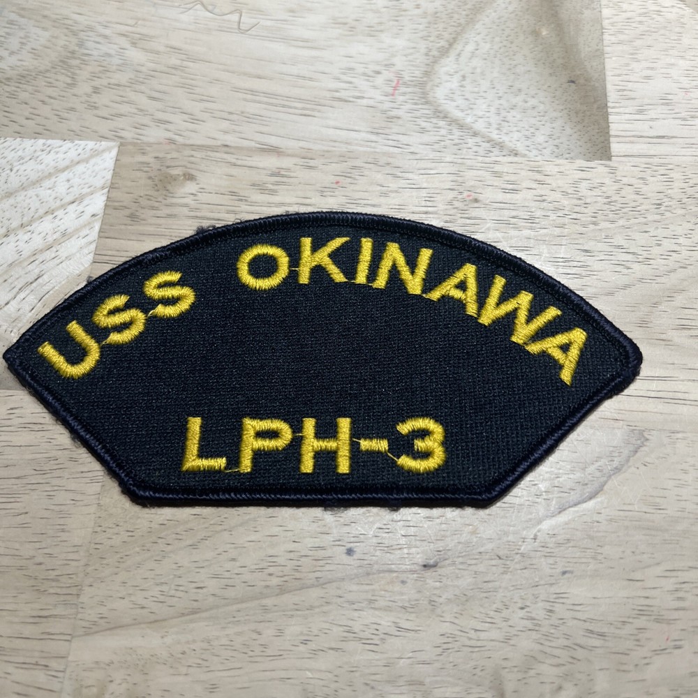 U.S. NAVY USS OKINAWA LPH-3 Patch