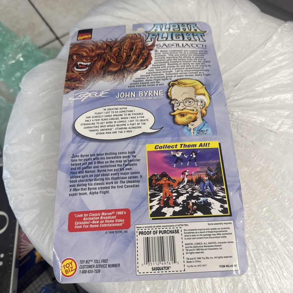 Marvel Collector Editions - Alpha Flight - Marvel Comics Sasquatch & Vindicator