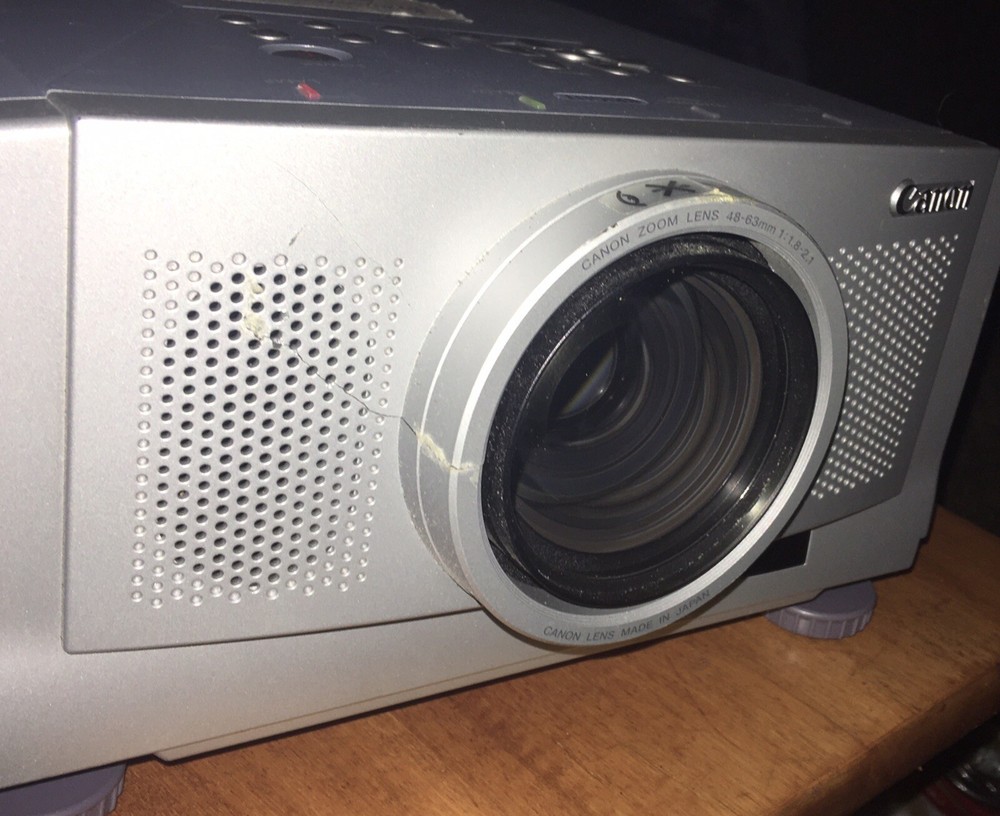 CANON LV-7525 CONFERENCE ROOM PROJECTOR Serviced AOK Analog or Computer Input