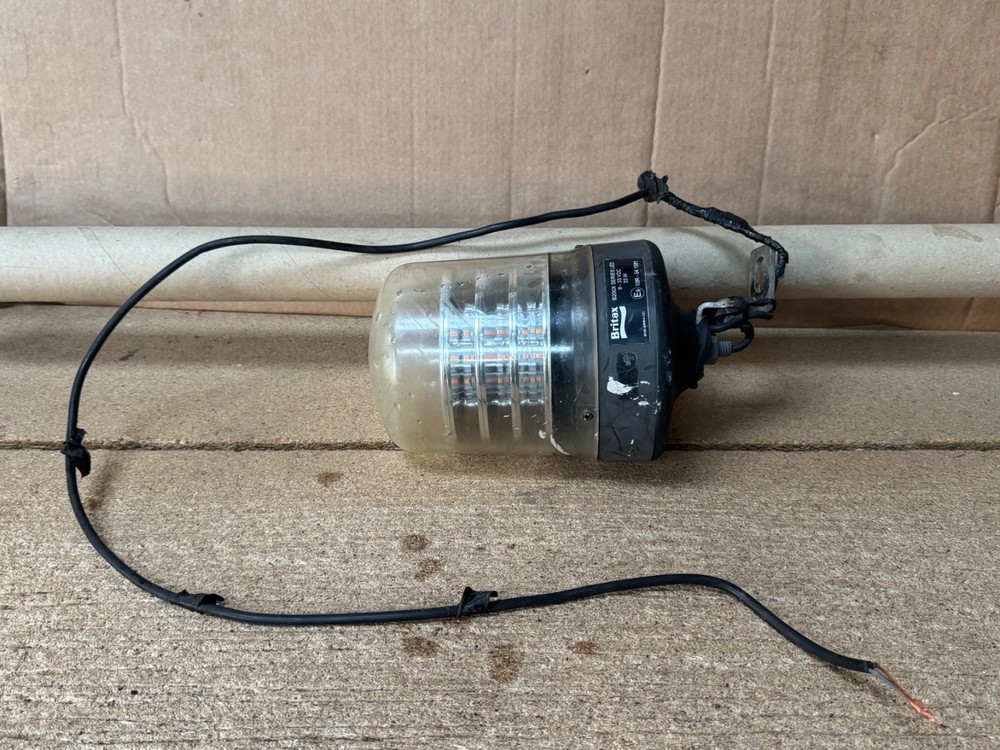 Britax B200 LED Clear beacon 12V 24V 33W