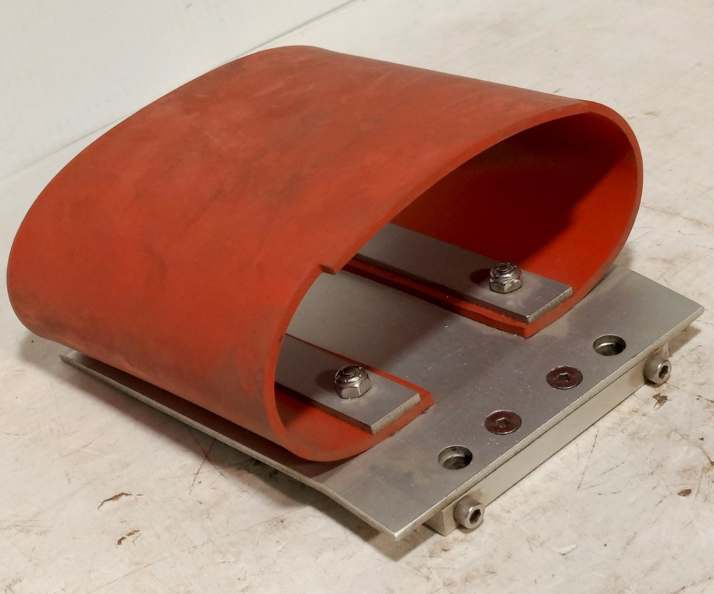 Autobag Soft Product Loading Chute/Funnel Attachment, Red Silicone, As Shown