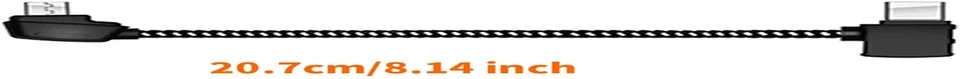 Micro-Ab to USB C 8.14 Inch Remote Controller Cable for DJI Mavic Mini, Mini SE