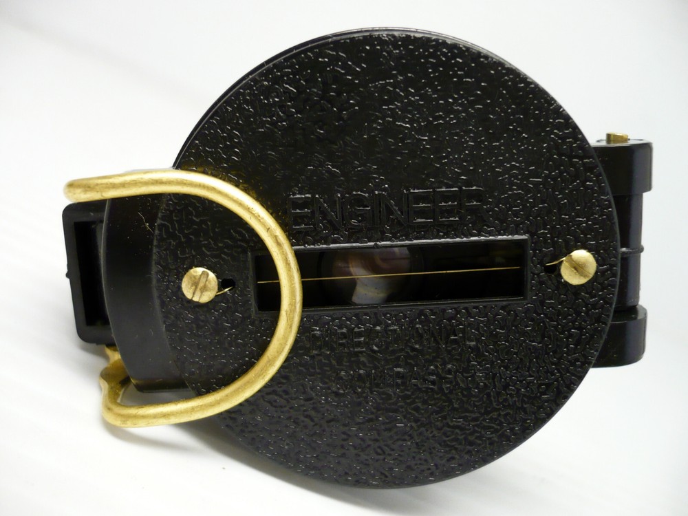 Vintage Engineer Directional Compass Very Clean