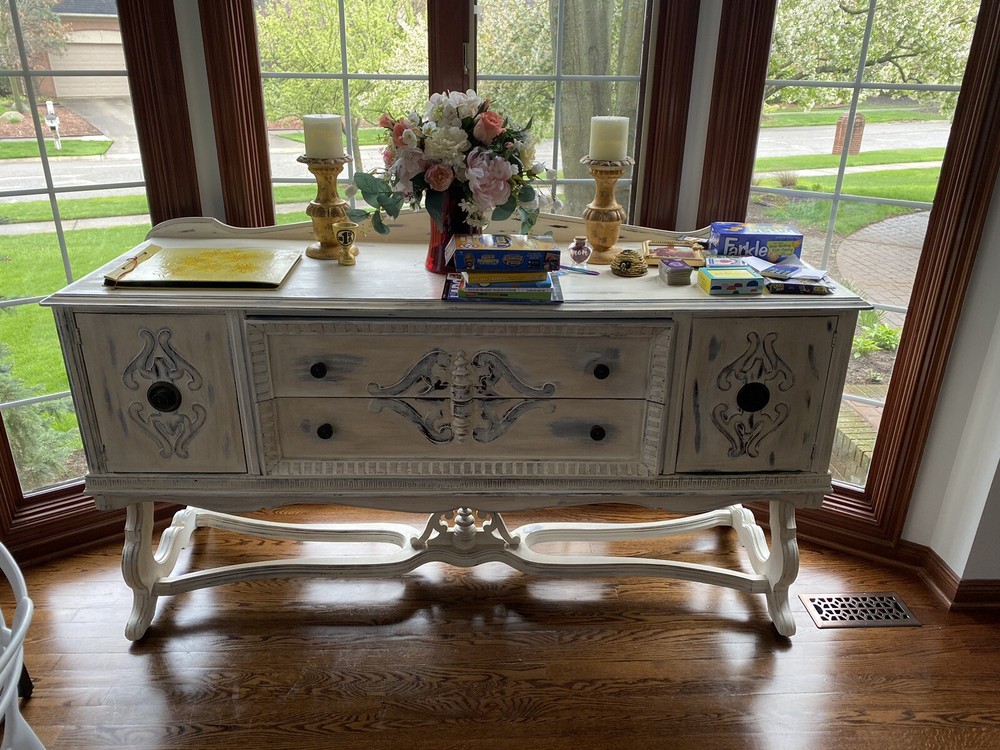buffet cabinet with hutch