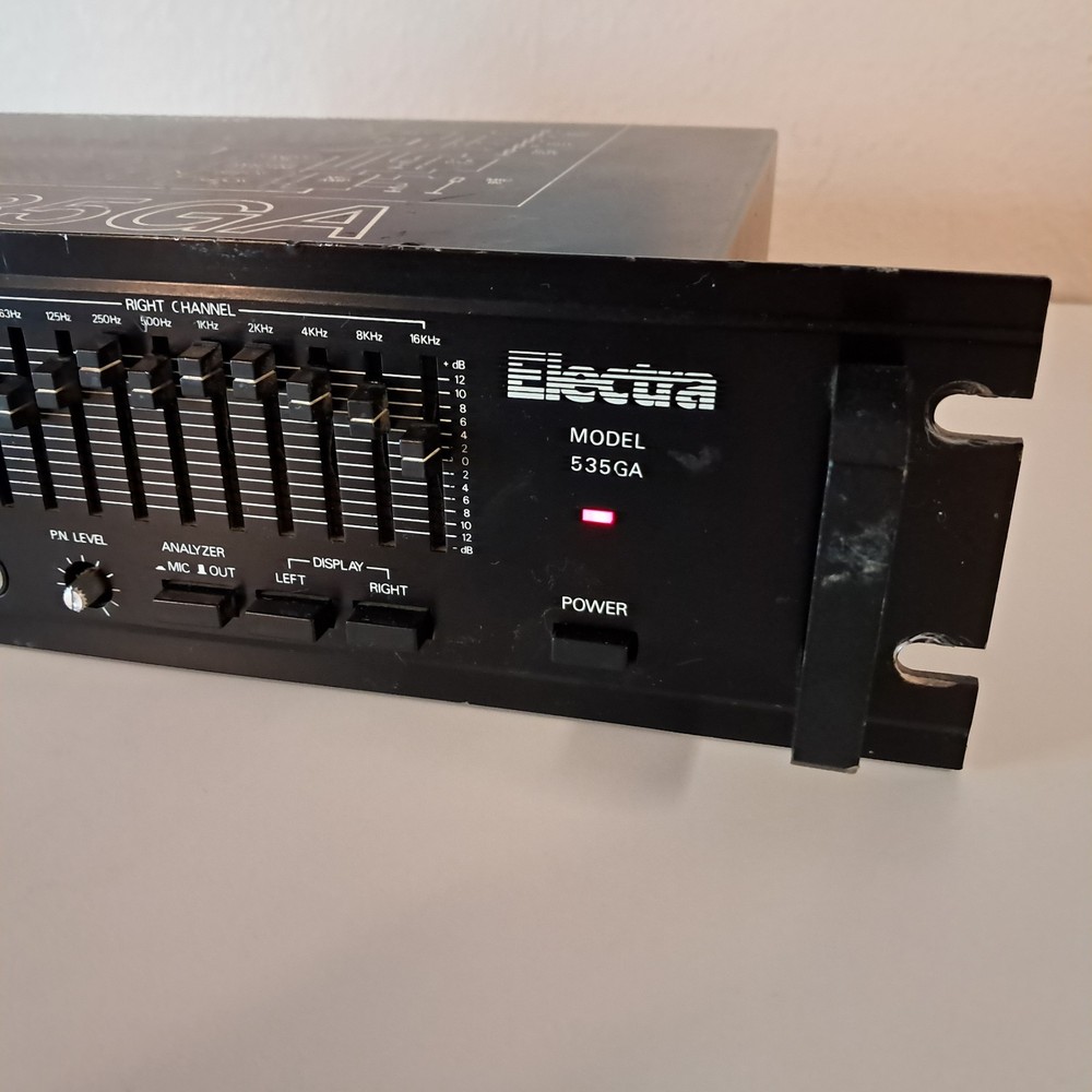 Electra 535GA Stereo Graphic Equalizer Spectrum Analyzer LED Display Hi-Fi Audio
