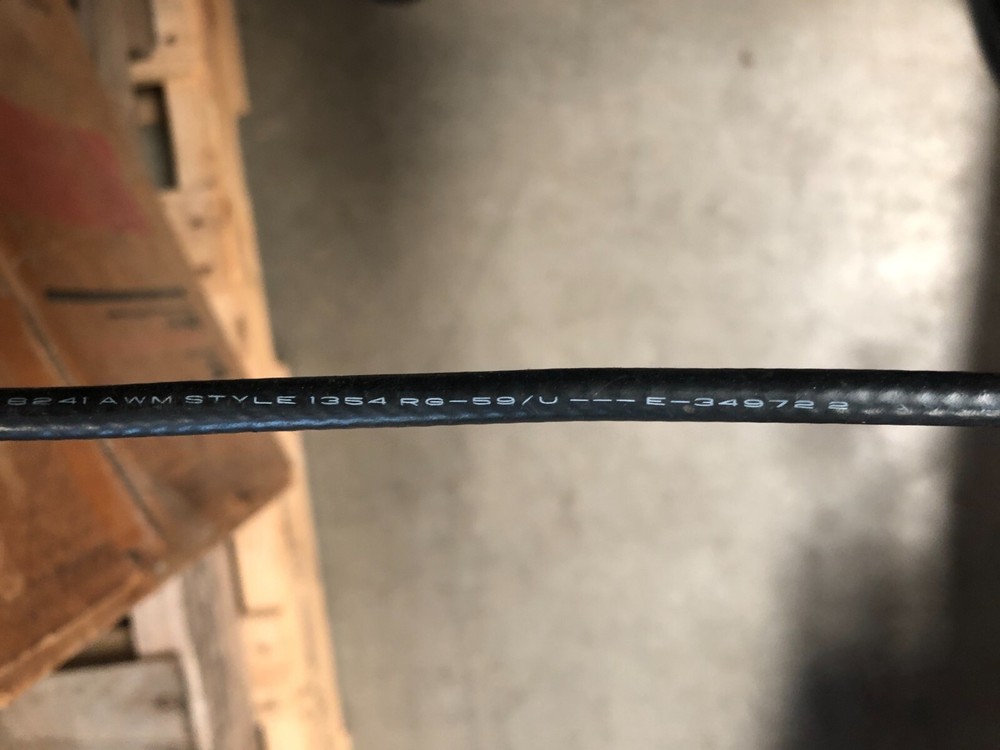 50' Belden 8241 RG59 Coax Cable